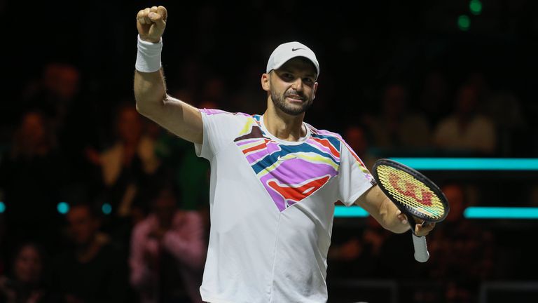 Единственият българин в тенис елита Григор Димитров е четвърти поставен