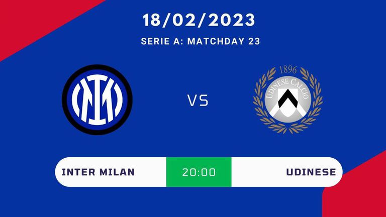 Тази вечер Интер посреща Удинезе в среща от 23 тия кръг