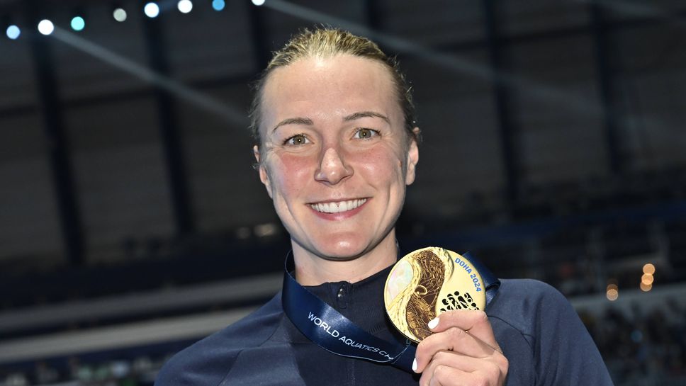 Сара Шострьом с четвърто световно злато на 50 метра свободен стил