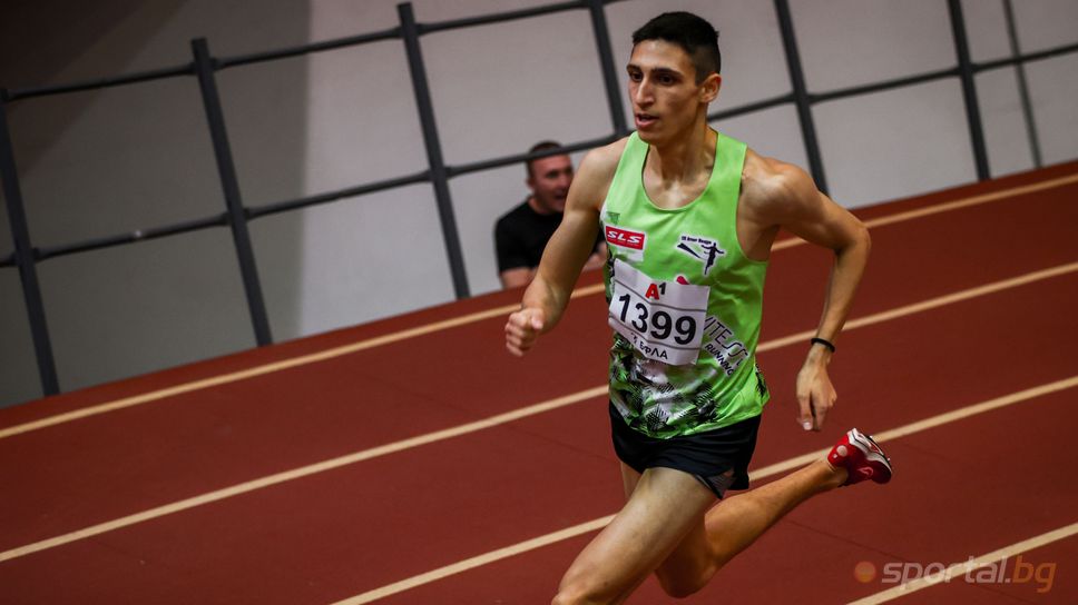 Мартин Балабанов с личен рекорд на 800 метра във Виена