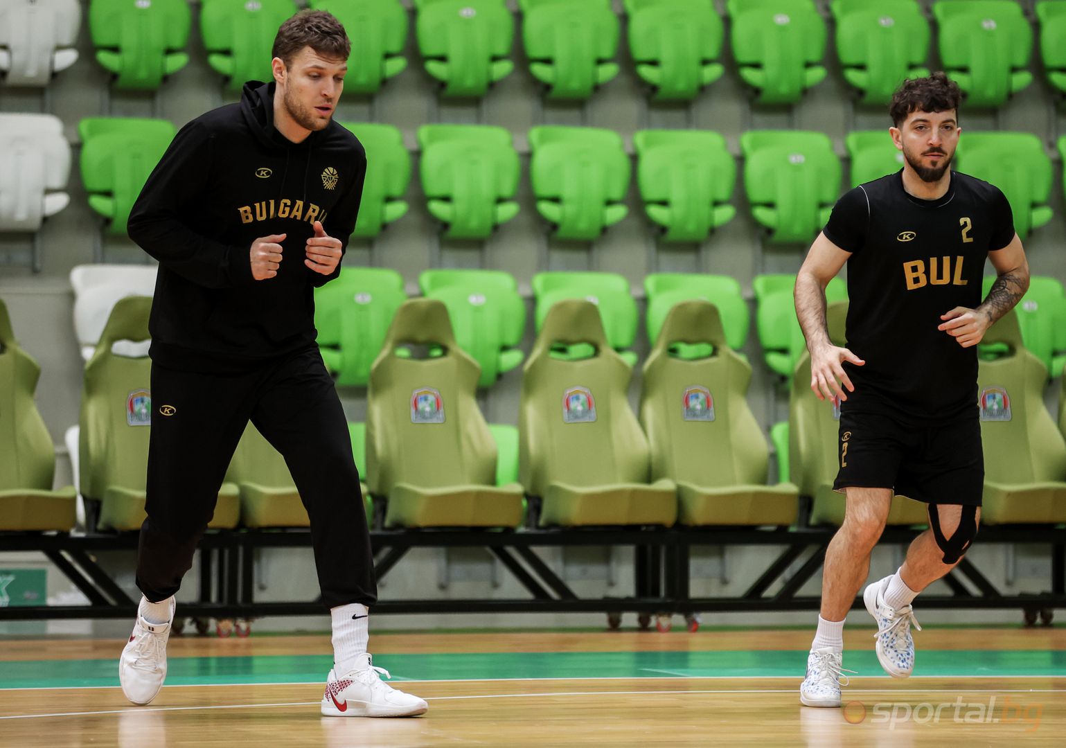 Открита тренировка на баскетболните национали