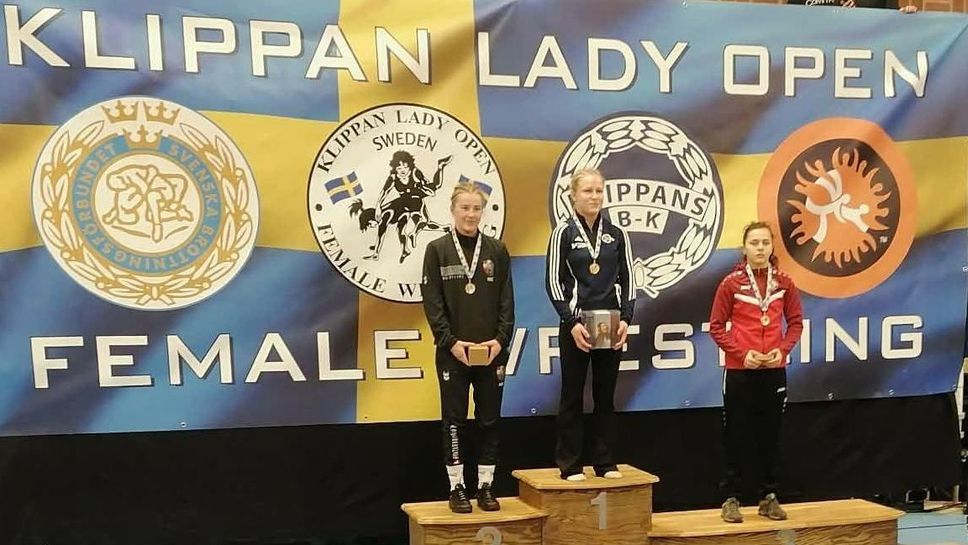 Андреа Ни сева давоюва бронз на турнира по борба Клипън оупън