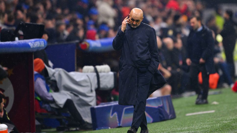 Треньорът на Ювентус Лучано Спалети бе бесен след загубата с