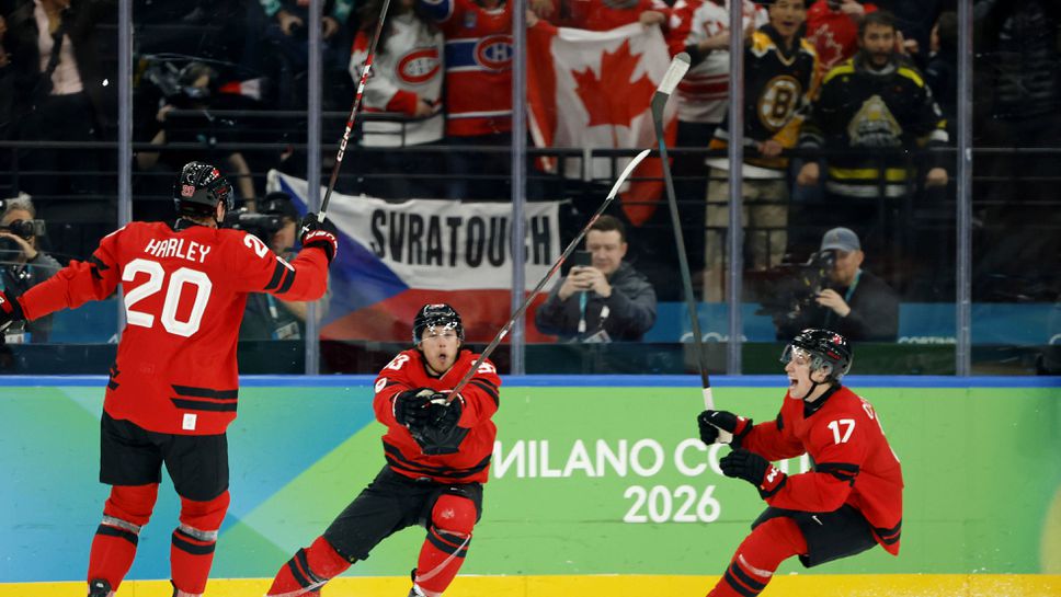 Могъщият и изпълнен със звезди от НХЛ отбор на Канада