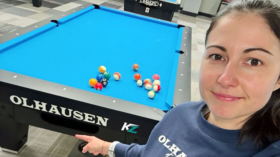 Завърши турнирът по билярд във Флорида на който Кристина Златева