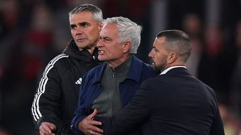  Моуриньо: Има нещо сбъркано, това се случва на всеки стадион, на който играе Винисиус 