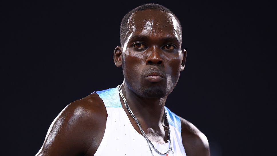 Световният бронзов медалист на 1500 метра Рейнолд Черуйот се готви