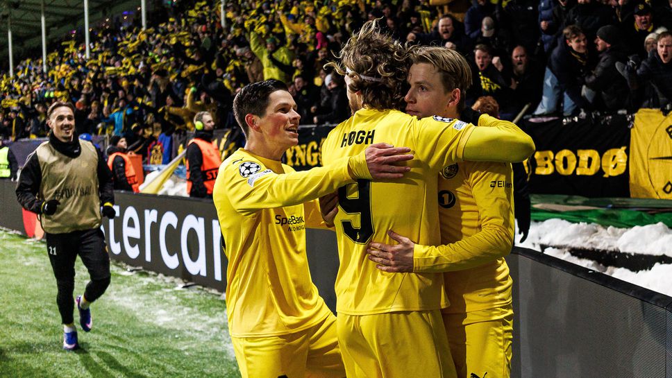 Бодьо/Глимт 3:1 Интер, "нерадзурите" са в шок