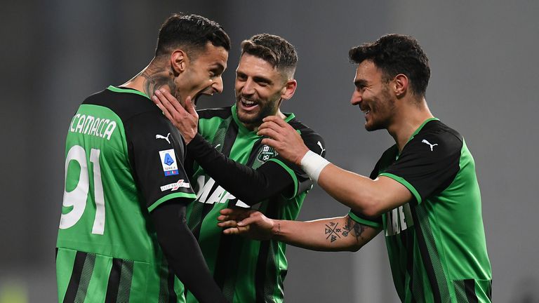  Сасуоло се разправи със Специя 