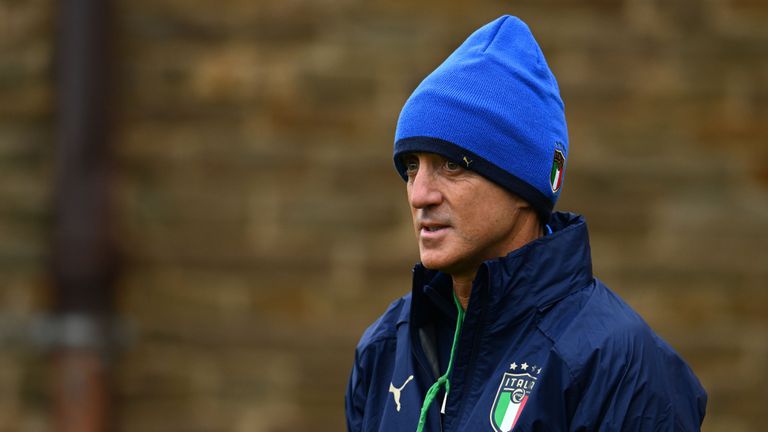 Селекционерът на Италия Роберто Манчини обяви състава на националния отбор