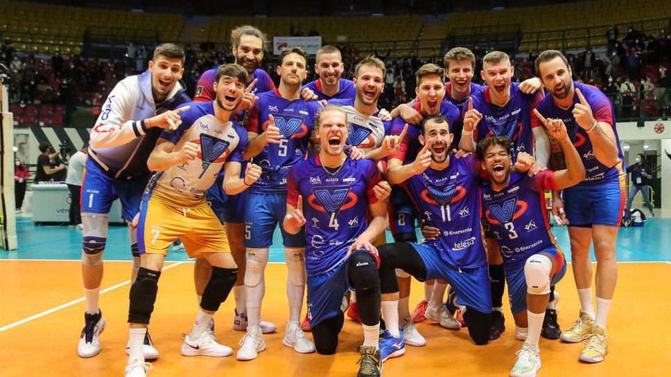 Алекс Грозданов, Денис Карягин и Монца на 2 гейма от титлата в турнира за Купата на CEV 🏐