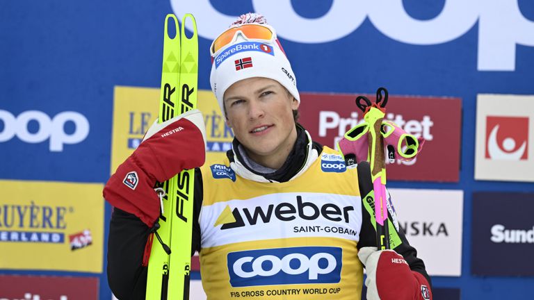 Изключителният норвежки ски бегач Йоханес Хьосфлот Клаебо за пореден път