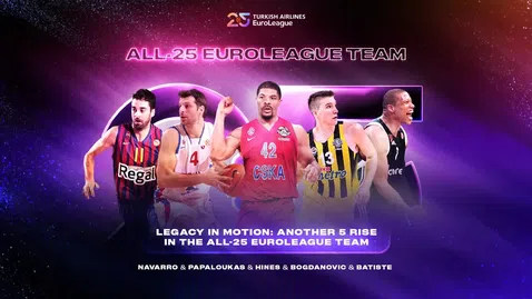  Още петима попаднаха в Топ 25 на най-великите в Евролигата 