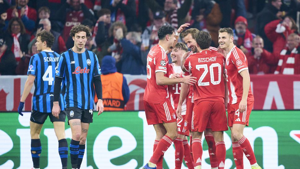 Байерн (Мюнхен) 4:0 Аталанта, Луис Диас продължава боя по бергамаските