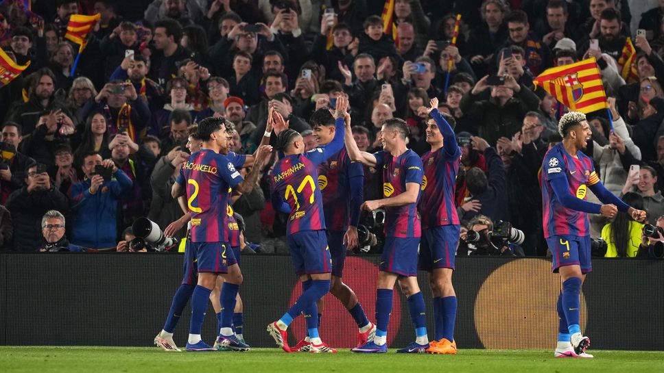 Барселона 6:2 Нюкасъл, Левандовски с втори свой гол