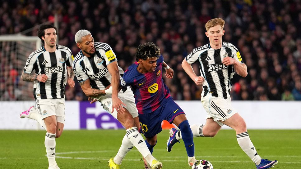 Луд развой: Барселона 2:2 Нюкасъл, Еланга пак изравни