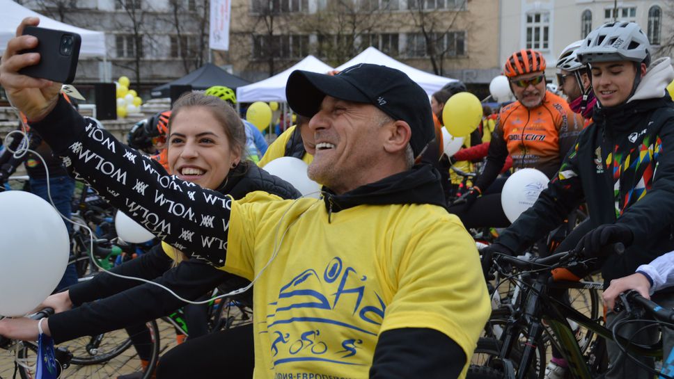 Йордан Йовчев се включва в официалното откриване на новия велосезон в Пловдив