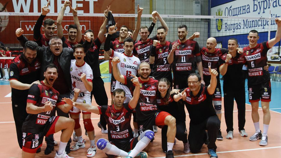 Нефтохимик на финал в НВЛ след изключителен обрат срещу ЦСКА в полуфинал №5