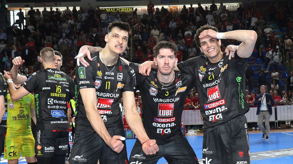 Алекс Николов и Лубе се класираха за Шампионската лига и Суперкупата на Италия