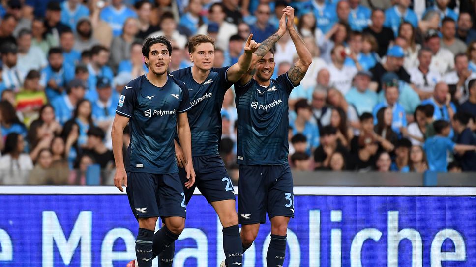 Лацио отново се оказа черна котка за Наполи, Интер може да стане шампион след седмица