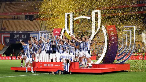 39 години по-късно историята се повтори и Реал Сосиедад ликува с Купата на краля