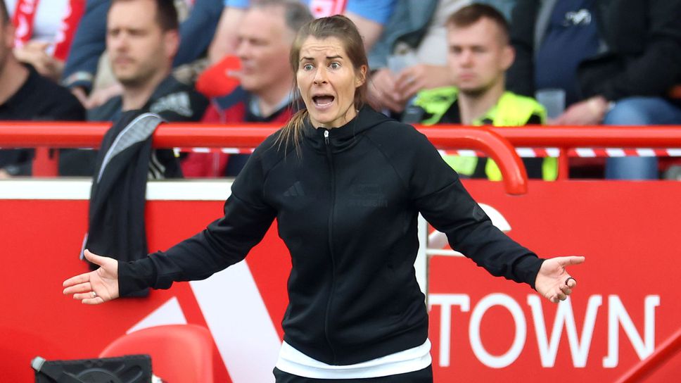 Волфсбург спря пропадането си с победа в историческия дебют на Мари-Луизе Ета