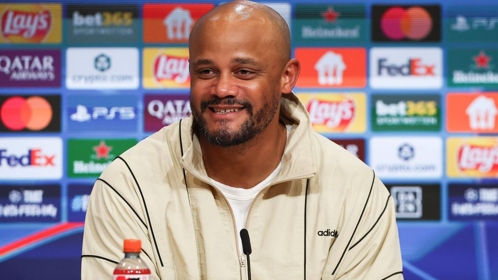 Компани гарантира, че евентуално спечелване на титлата утре няма да разсея Байерн