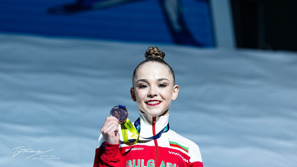 Стилияна Николова с бронз в многобоя и ще играе на всичките 4 финала на Световната купа в Баку
