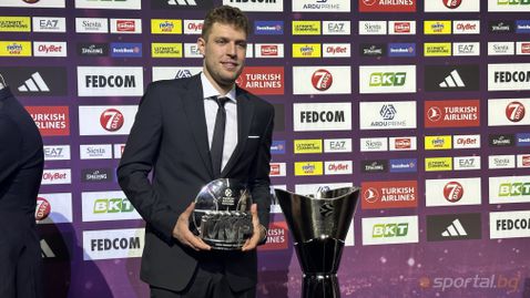  Александър Везенков покори баскетболна Европа! 