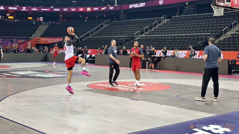 Отборът на Монако проведе първото си занимание в зала Жалгирио