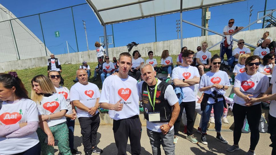 Йордан Йовчев се включи в Националните спортни игри за трансплантирани