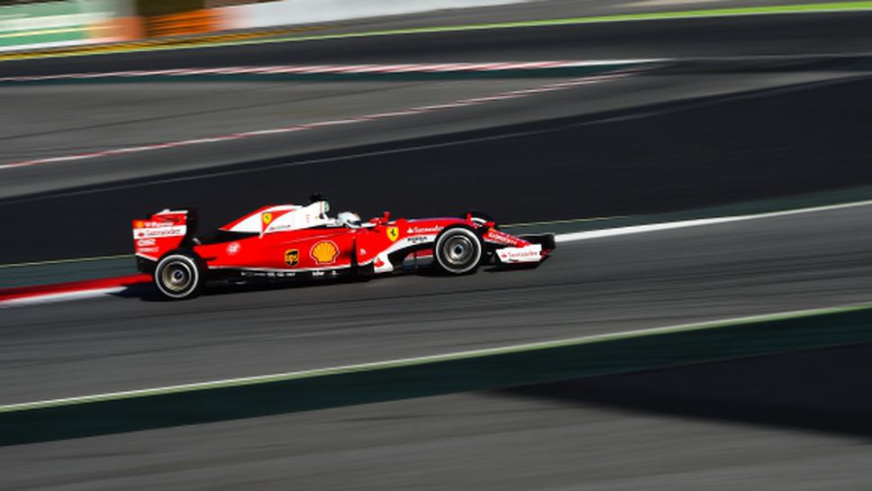 Ферари най-бързи в последния ден от теста на "Каталуния"