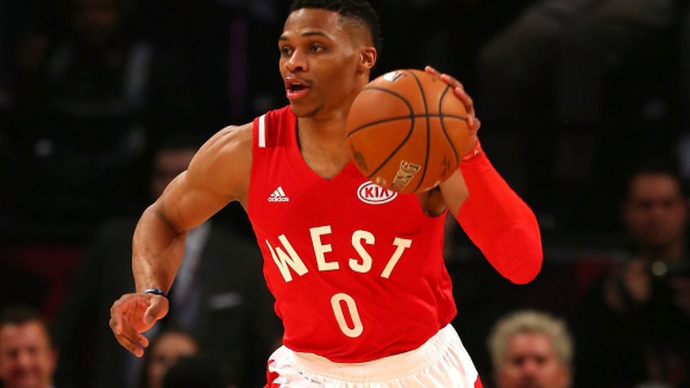 Ръсел Уестбруук с 11-и "трипъл-дабъл" през сезона