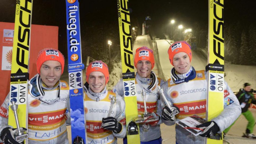 Норвегия спечели отборната надпревара в Планица