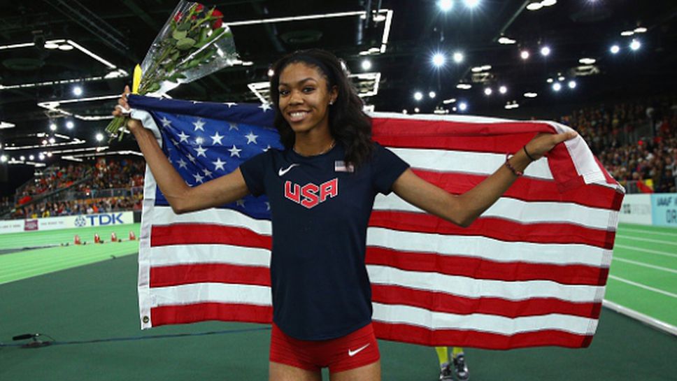 18-годишна американка стана най-младата световна шампионка в зала, подобри рекорд на Костадинова