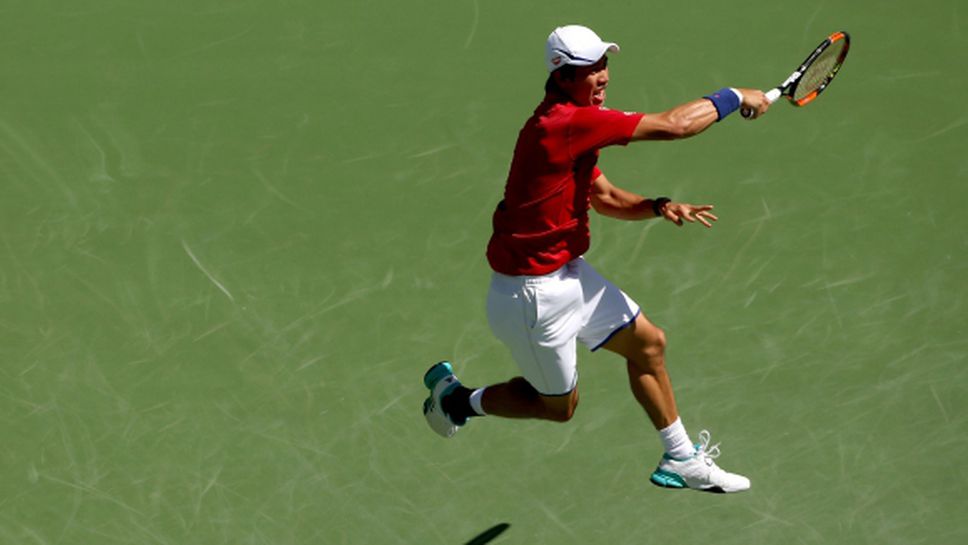 Нишикори е в третия кръг в Маями