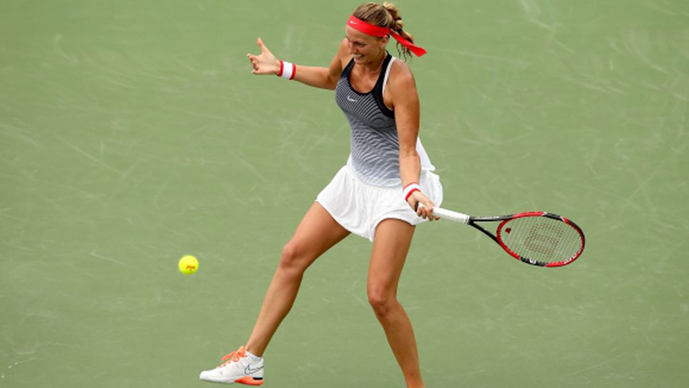 Квитова изненадващо отпадна в Маями