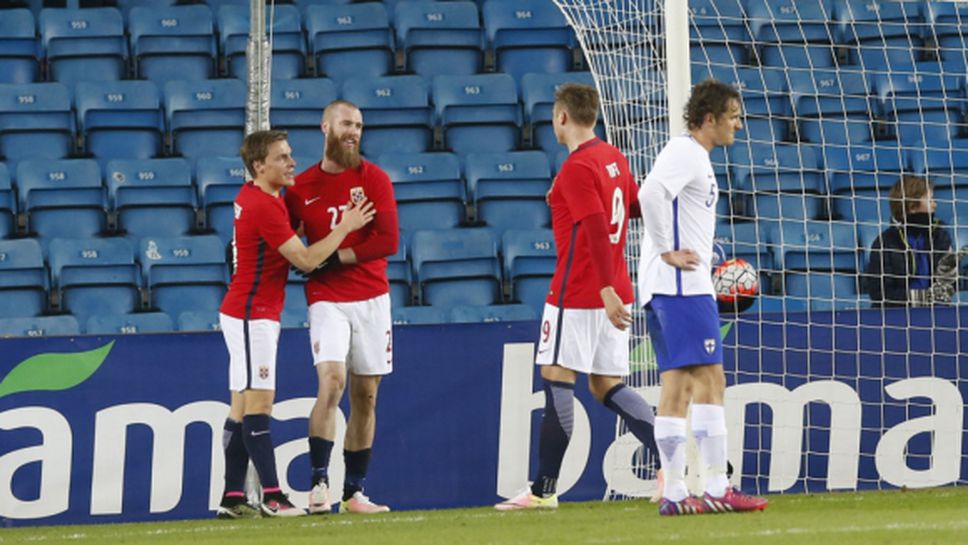 Норвегия спечели скандинавското дерби, Латвия се подигра с Гибралтар (видео)