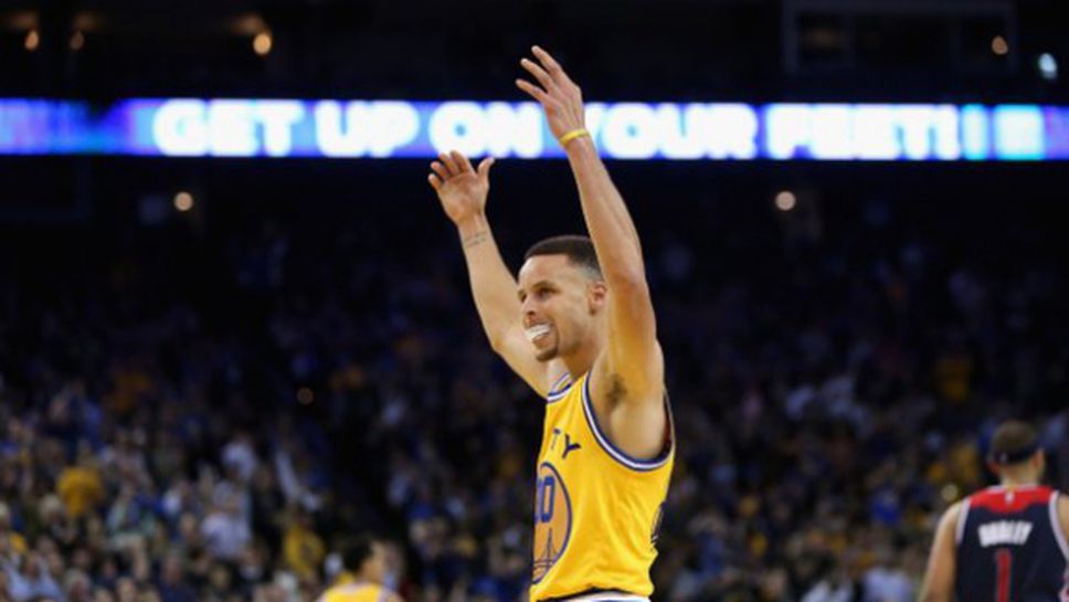 Голдън Стейт продължава смело по пътя към 73 победи през сезона