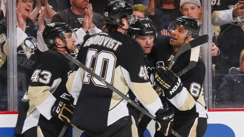 Питсбърг се доближи на точка от класиране за плейофите в НХЛ