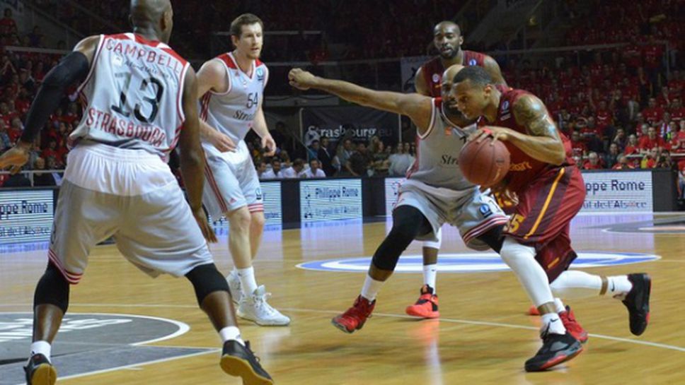 Страсбург спечели първия мач от финала на турнира "Еврокъп"