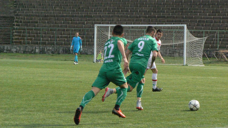 Ботев (Враца) запази върха, но даде сериозна жертва преди мача на сезона