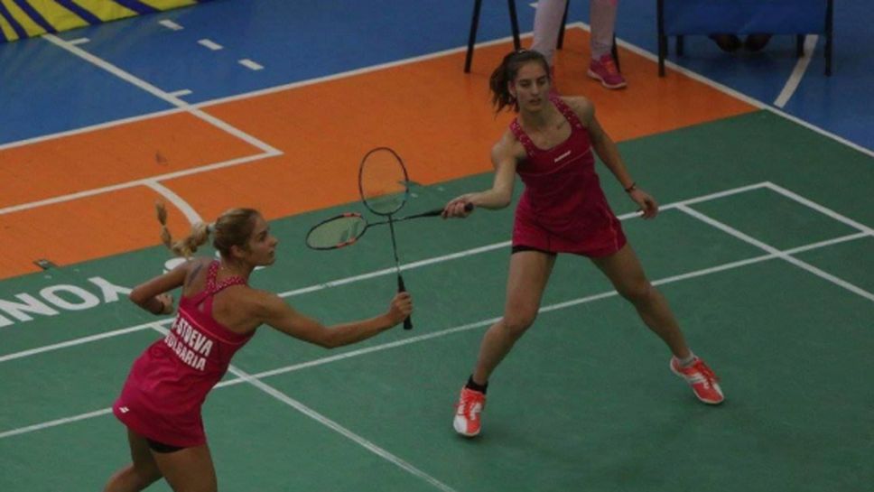 Габи и Стефани не се затрудниха с туркини в първия кръг на Европейското