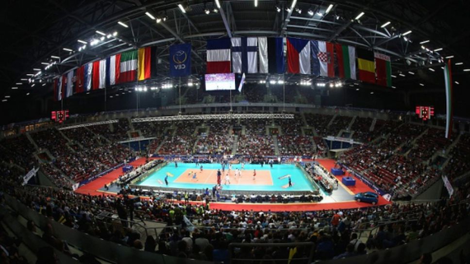 България с отлична оценка от CEV за домакинствата си на големи първенства