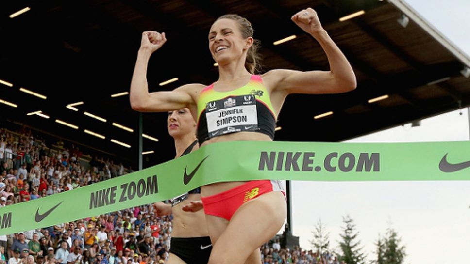 Джени Симпсън оглави световната ранглиста на 1500 метра