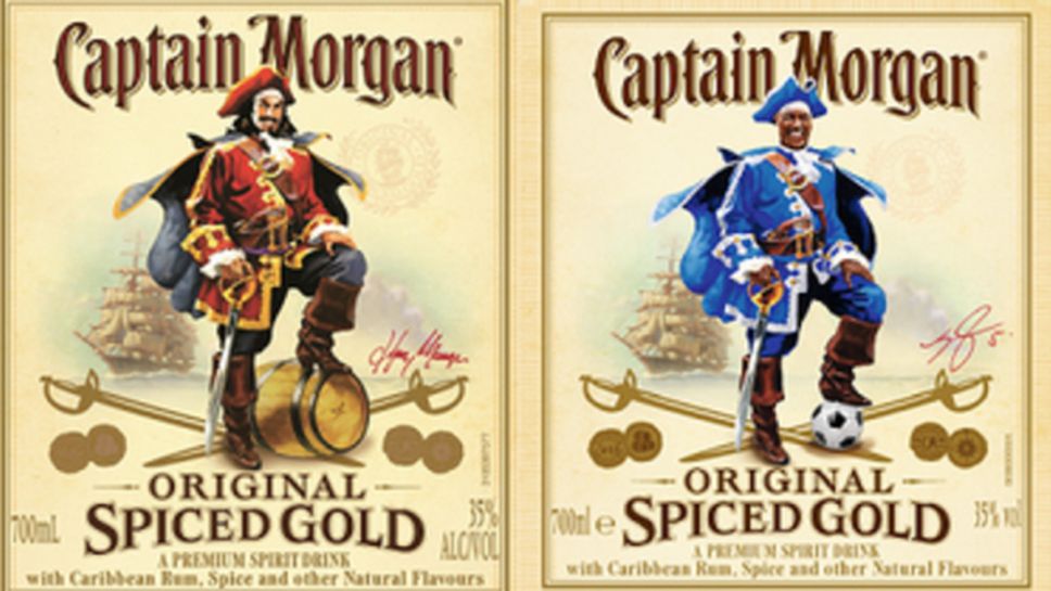 Капитанът на Лестър ще стане лице на серия бутилки ром "Капитан Морган"