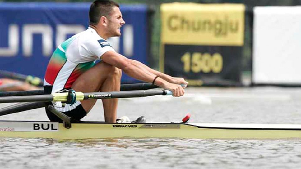 Неделчо Василев ще гребе на финал “Б” на Евро 2016