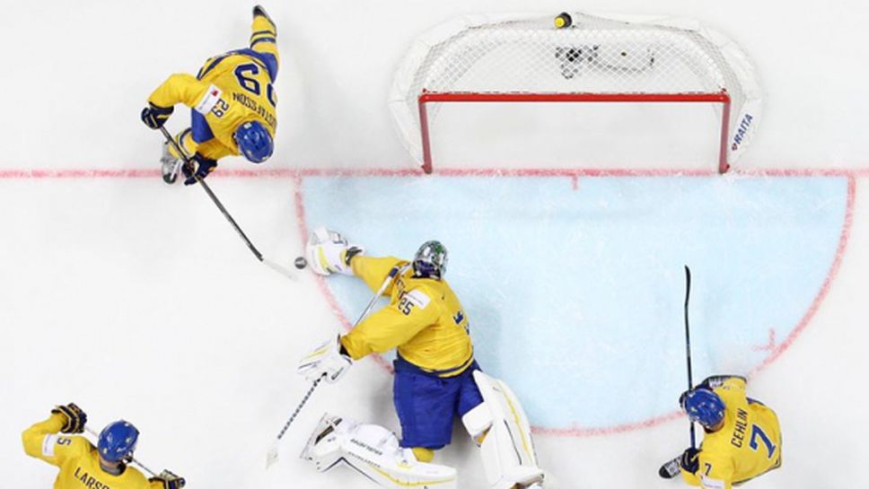 Чехия начело в група А след победа над Швеция