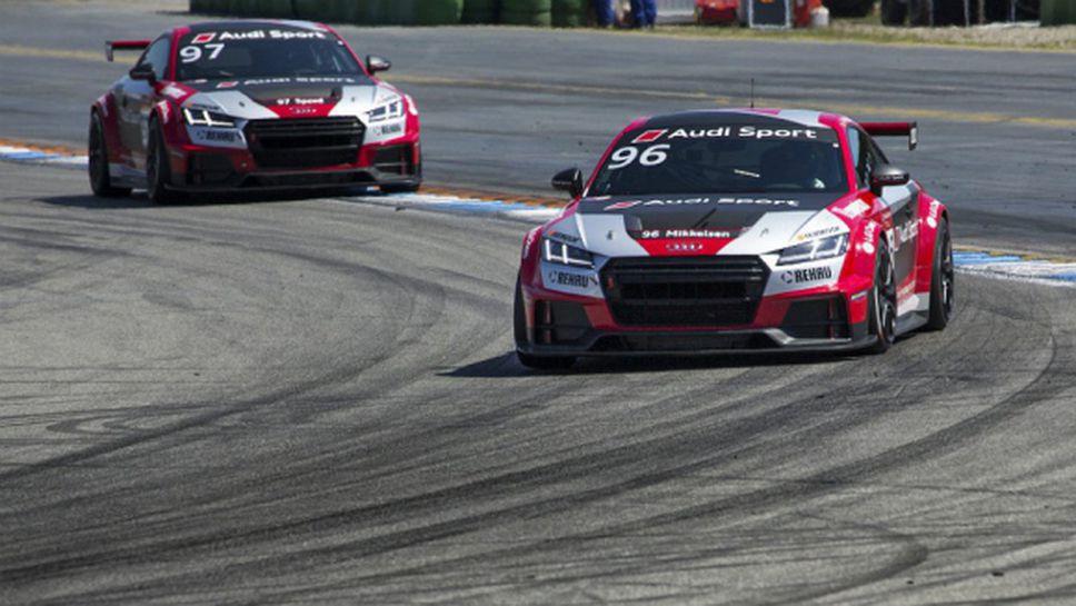 Андреас Микелсен доволен от появата си на пистата през уикенда в Audi Sport TT Cup