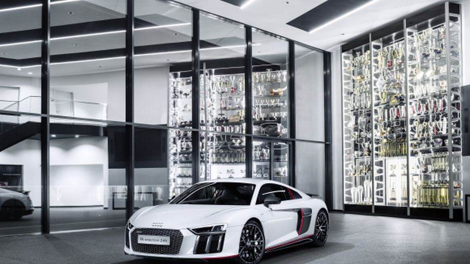 Новото Audi R8 Coupe V10 plus: "серия 24 часа"